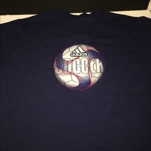 Adidas Soccer Tee Shirt short sleeve